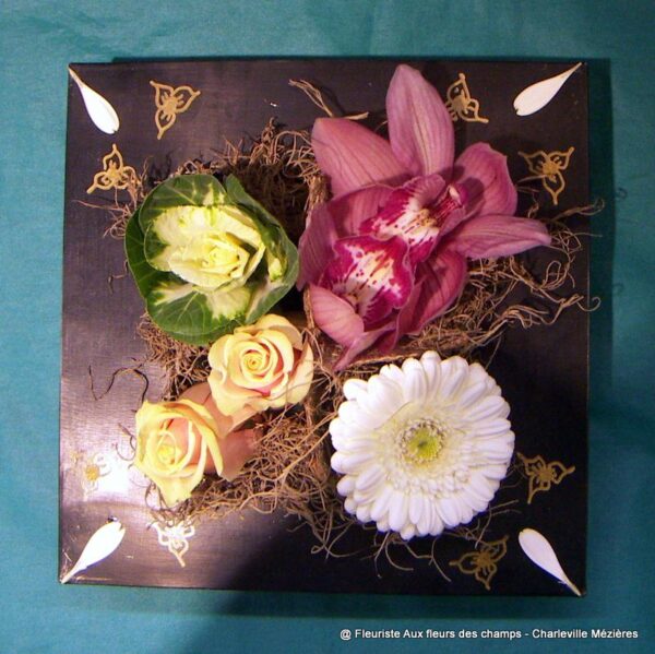 Votre fleuriste Aux Fleurs des Champs propose des bouquets et des compositions florales avec livraison sur Charleville Mézières et les Ardennes