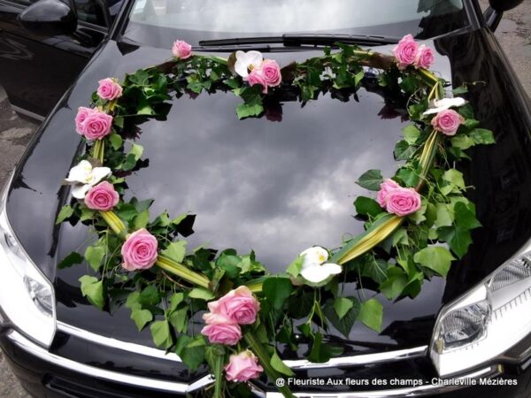 Votre fleuriste Aux Fleurs des Champs propose des bouquets et des compositions florales pour votre mariage sur Charleville Mézières et les Ardennes